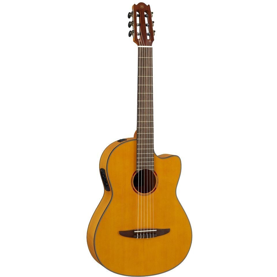 

Классическая Электрическая Гитара Yamaha NCX1FMNAT с нейлоновыми струнами, natural