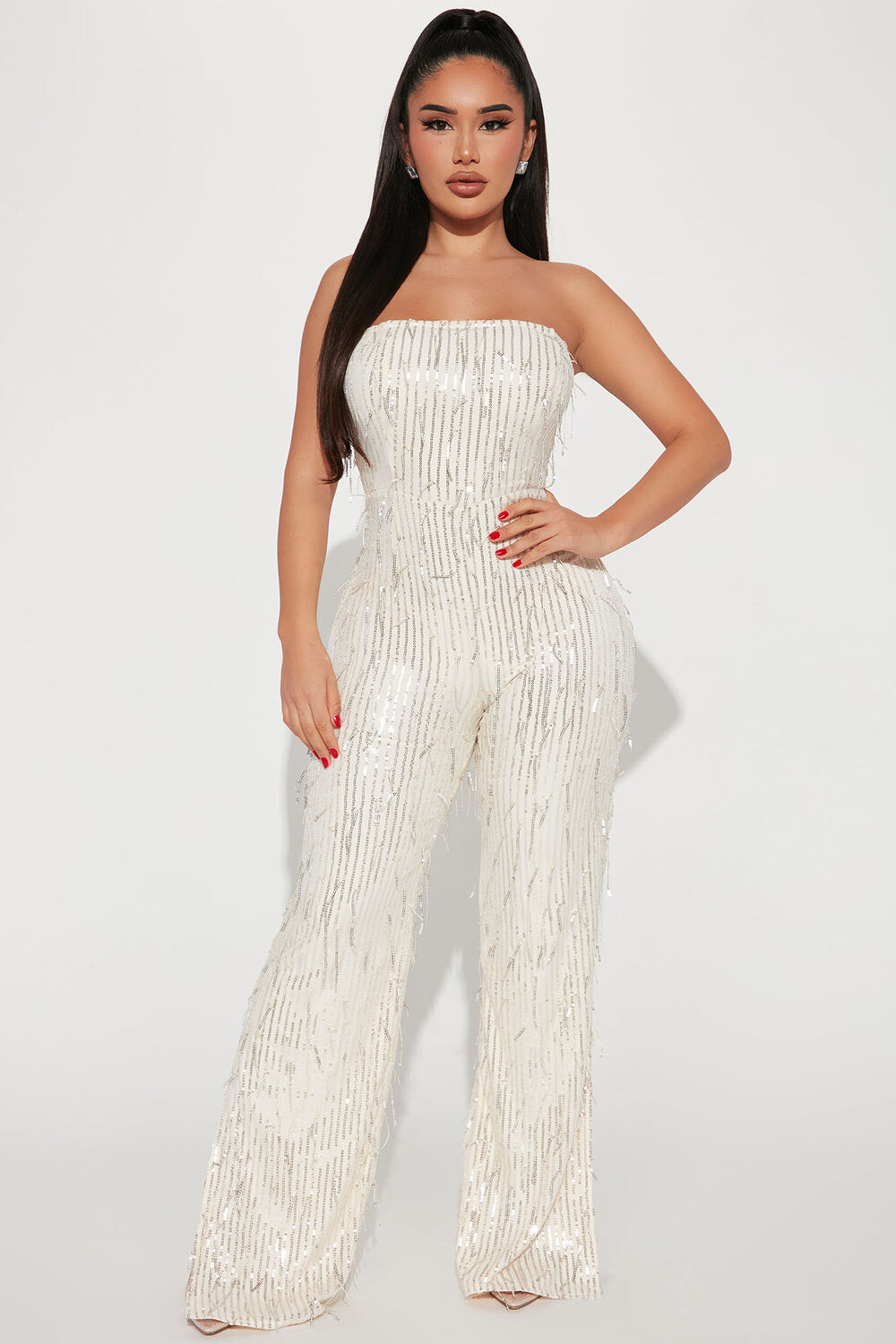 

Комбинезон Fashion Nova JPS1243, шампанское