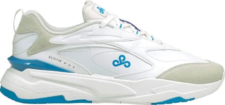 

Кроссовки Puma Cloud9 x RS-Fast White Bleu Azur, белый