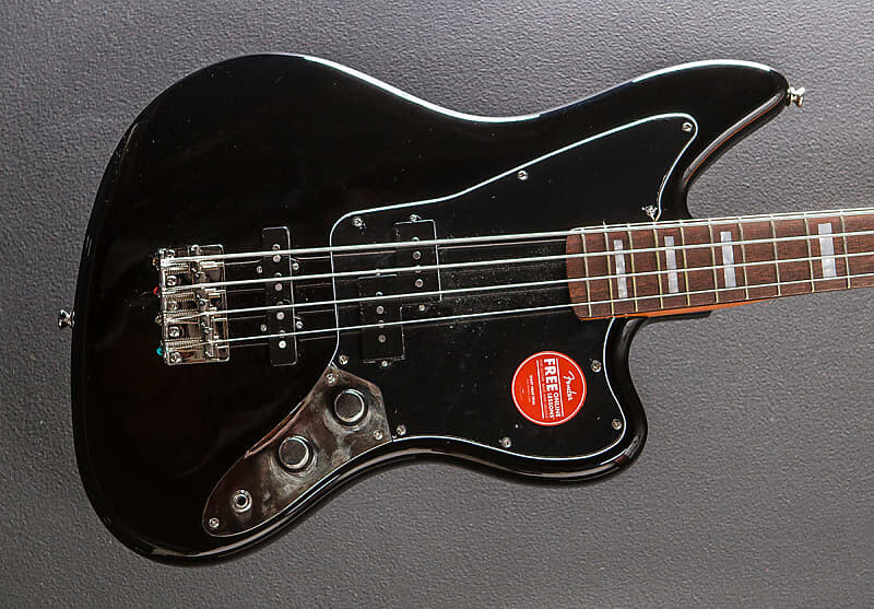 

Бас-гитара Classic Vibe Jaguar - черный Squier Vibe Jaguar Bass - Black