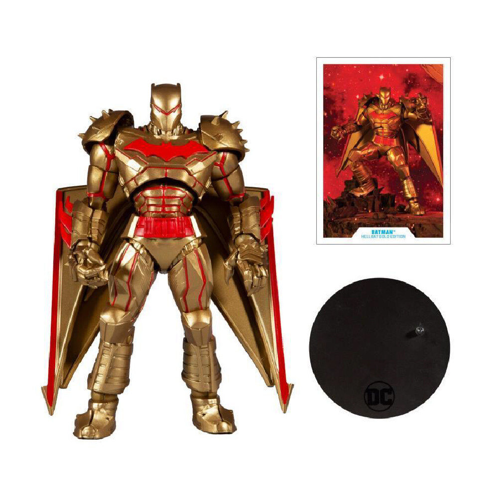 

Экшн-фигурка McFarlane Toys DC Multiverse Batman (Hellbat Suit Gold Ver.), 18 см