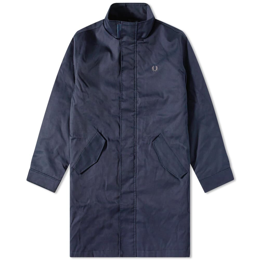 

Парка с воротником-воронкой Fred Perry Authentic, Серый