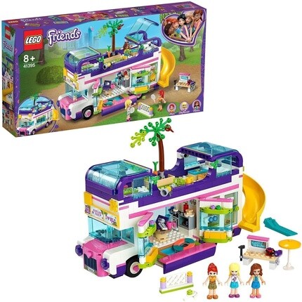 

Конструктор Lego 41395 Friends автобус дружбы с 3 мини-куклами