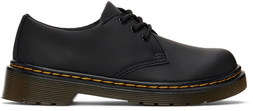 

Детские Дерби 1461 Big Kids Black Dr. Martens