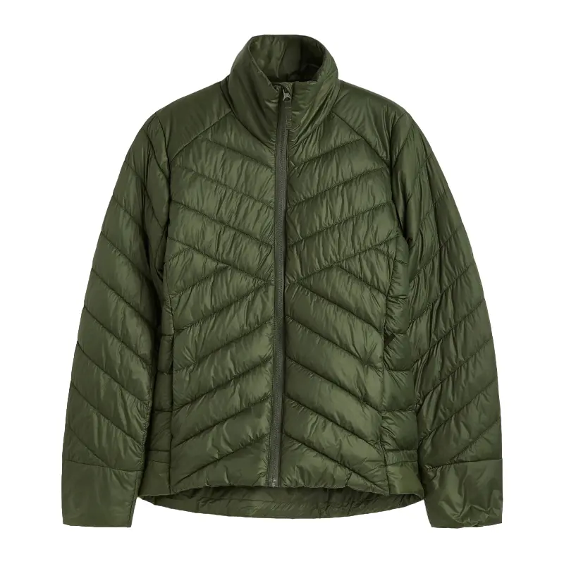 

Куртка H&M Lightweight Insulated, темный-хаки