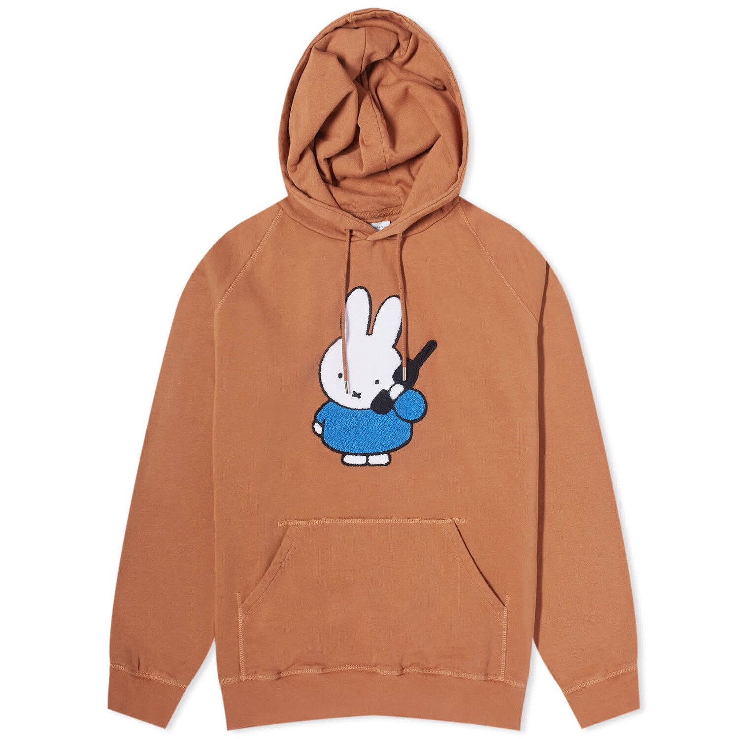 

Толстовка Pop Trading Company X Miffy Applique Popover, коричне