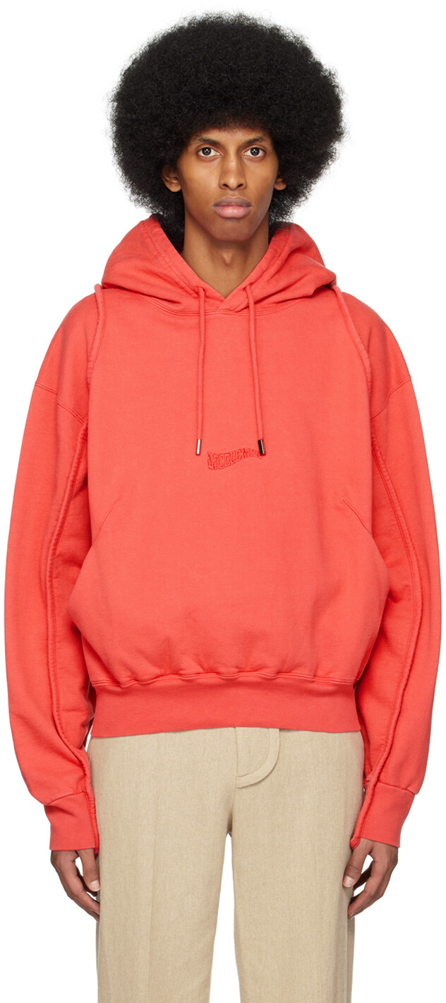 

Красная толстовка с капюшоном Le Sweatshirt Camargue Jacquemus, Красный