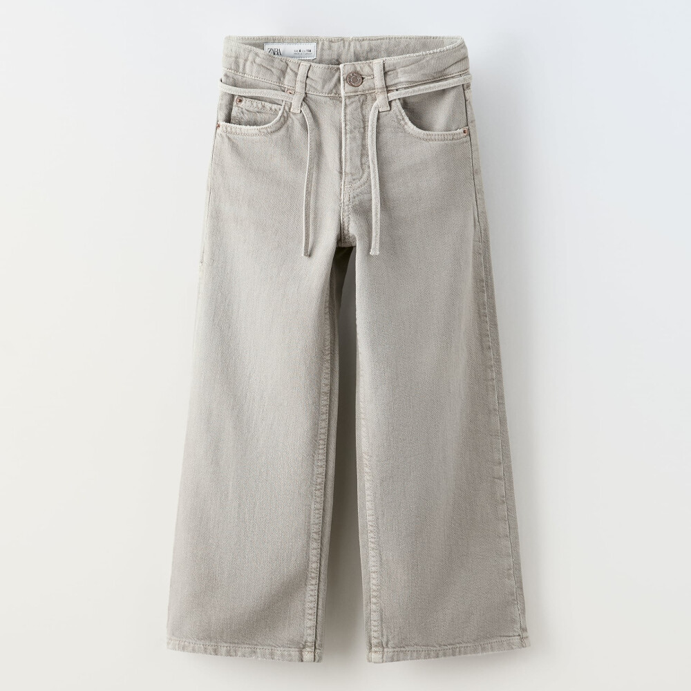 

Джинсы Zara Wide Leg, серый