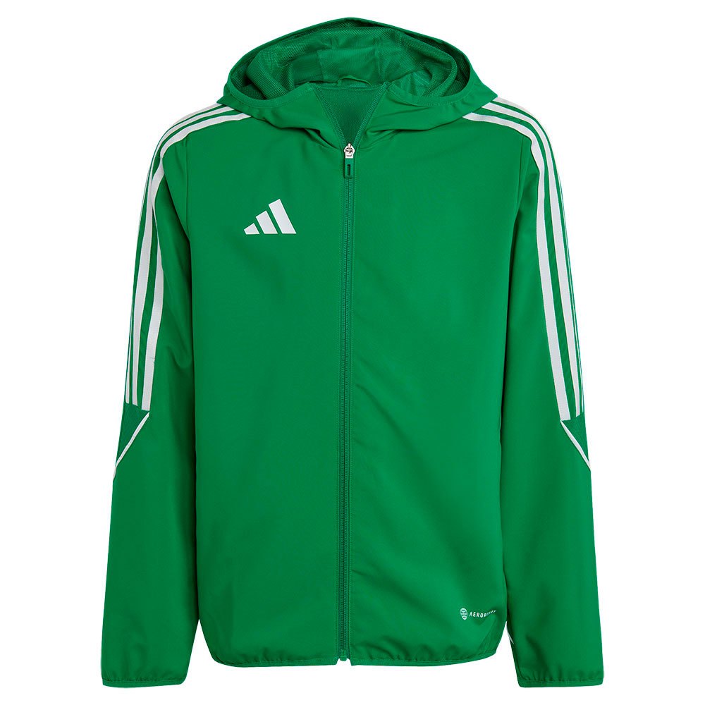 Куртка adidas Tiro23 L Windbreaker, зеленый брюки adidas tiro23 l черный