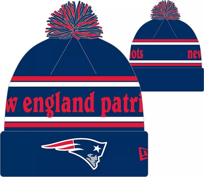 

Вязаная шапка New Era Youth New England Patriots Marquee