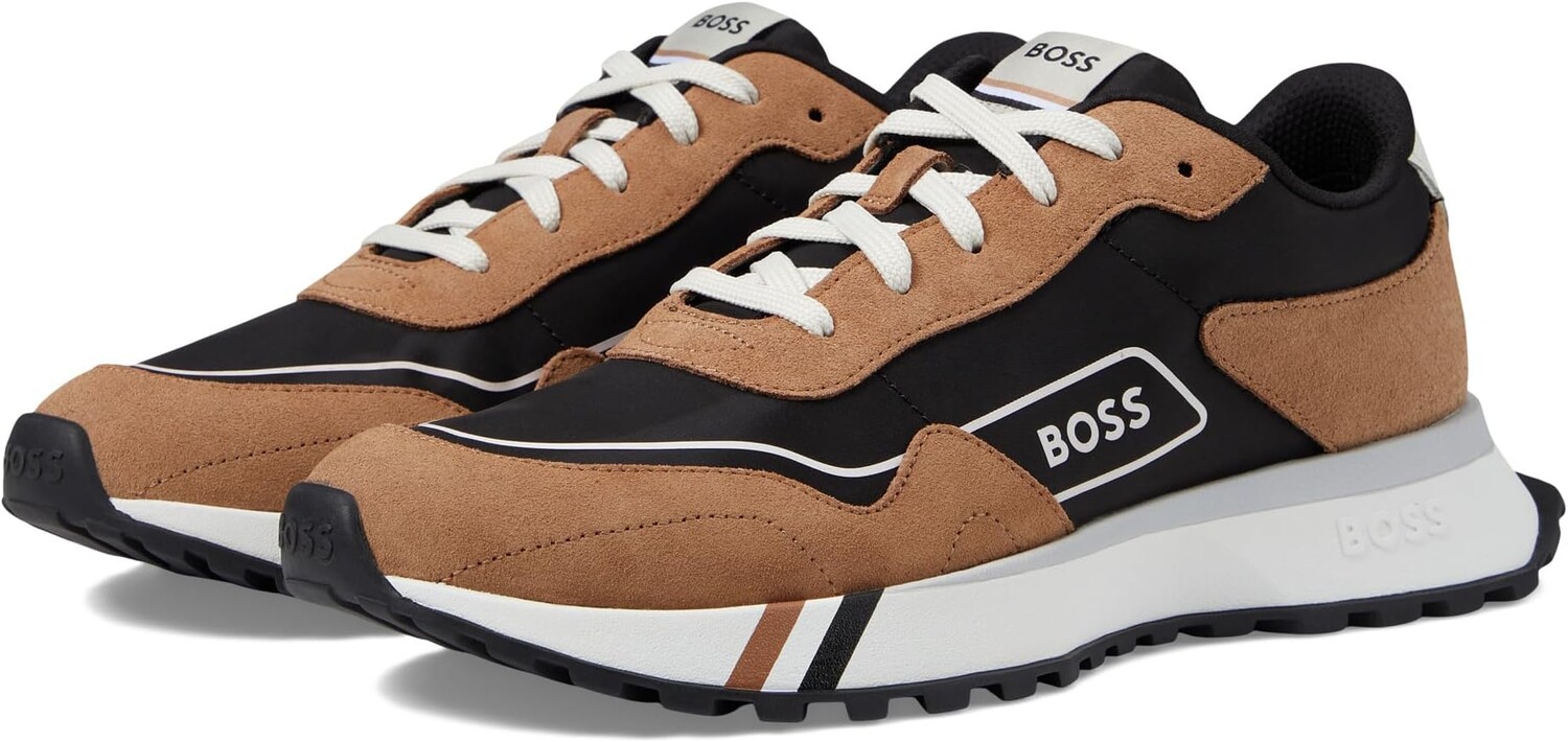 

Кроссовки Jonah Running Sneaker BOSS, цвет Open Brown