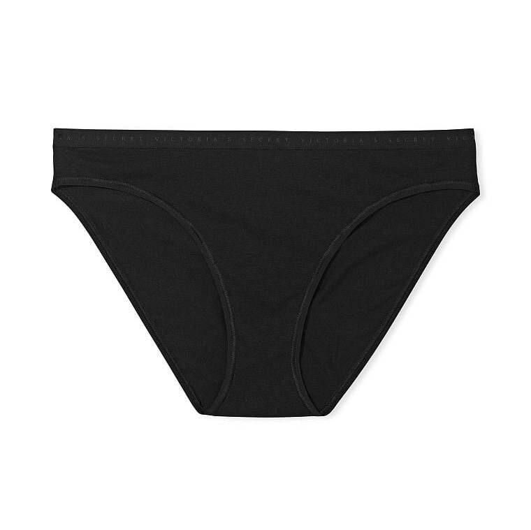 

Трусы Victoria's Secret Stretch Cotton Bikini, черный