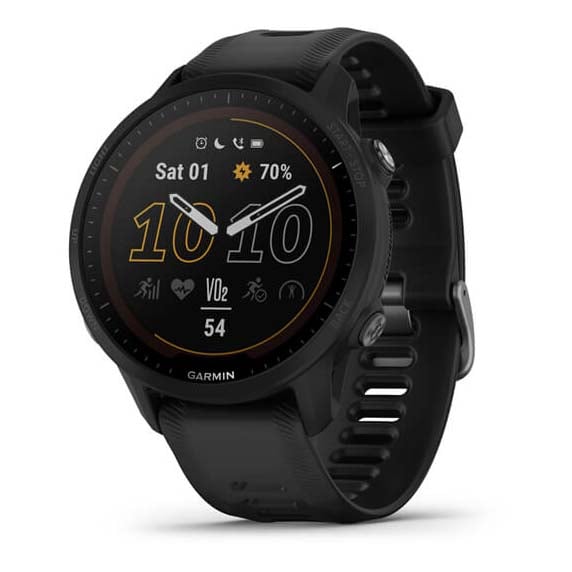 Умные часы Garmin Forerunner 955 Solar, черный - фото