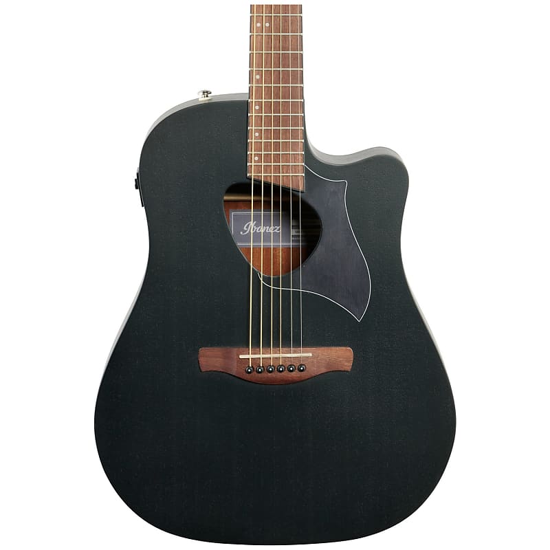 Электроакустическая гитара Ibanez ALT20WK Altstar, черный цвет с открытыми порами