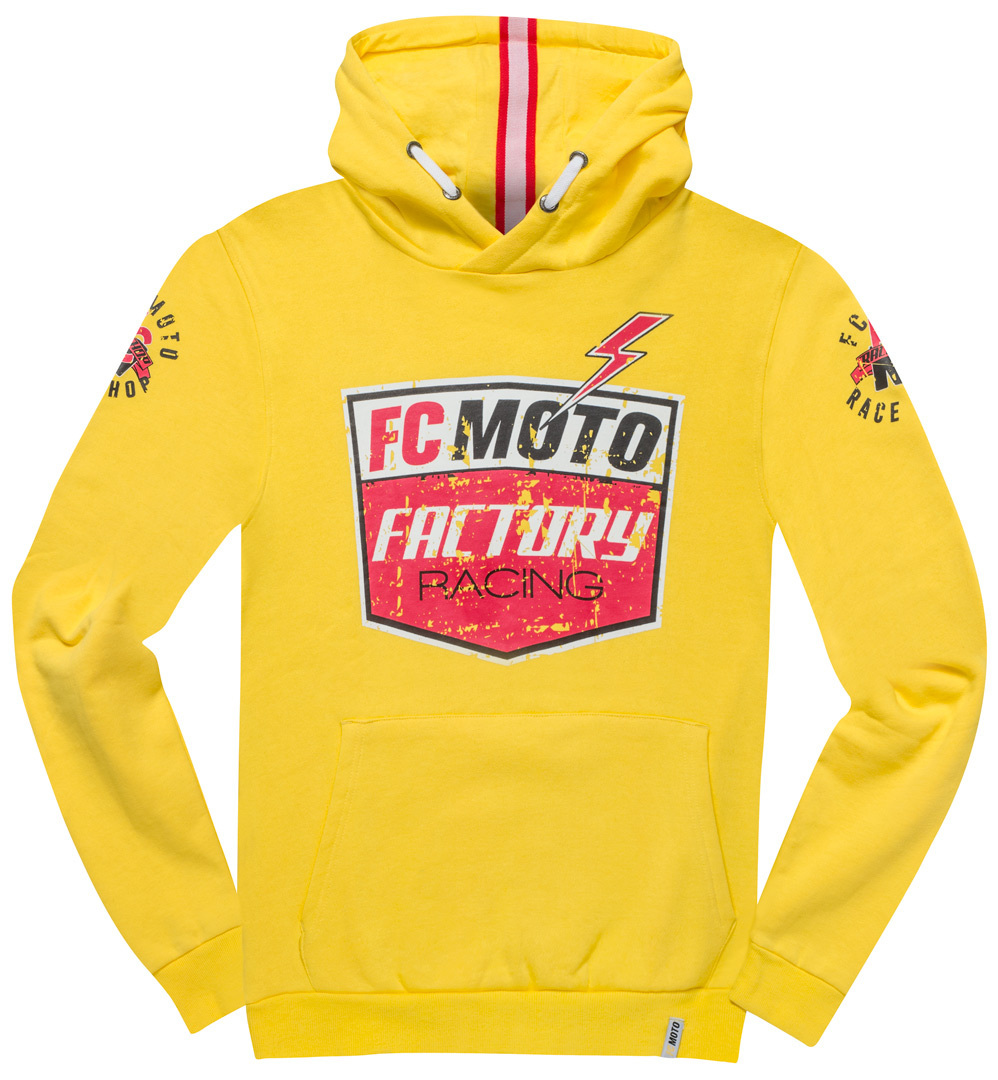 Толстовк FC-Moto Crew-H, желтый