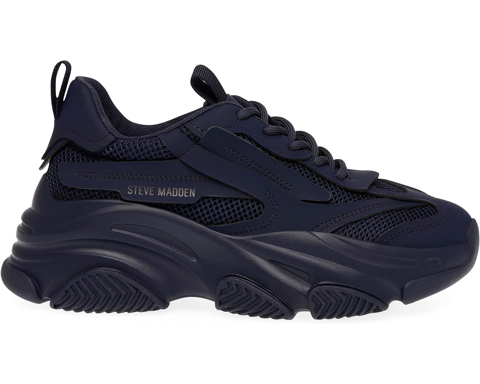 Кроссовки Steve Madden Possession, темно-синий (Размер 38 RU) кроссовки possession sneaker steve madden черный