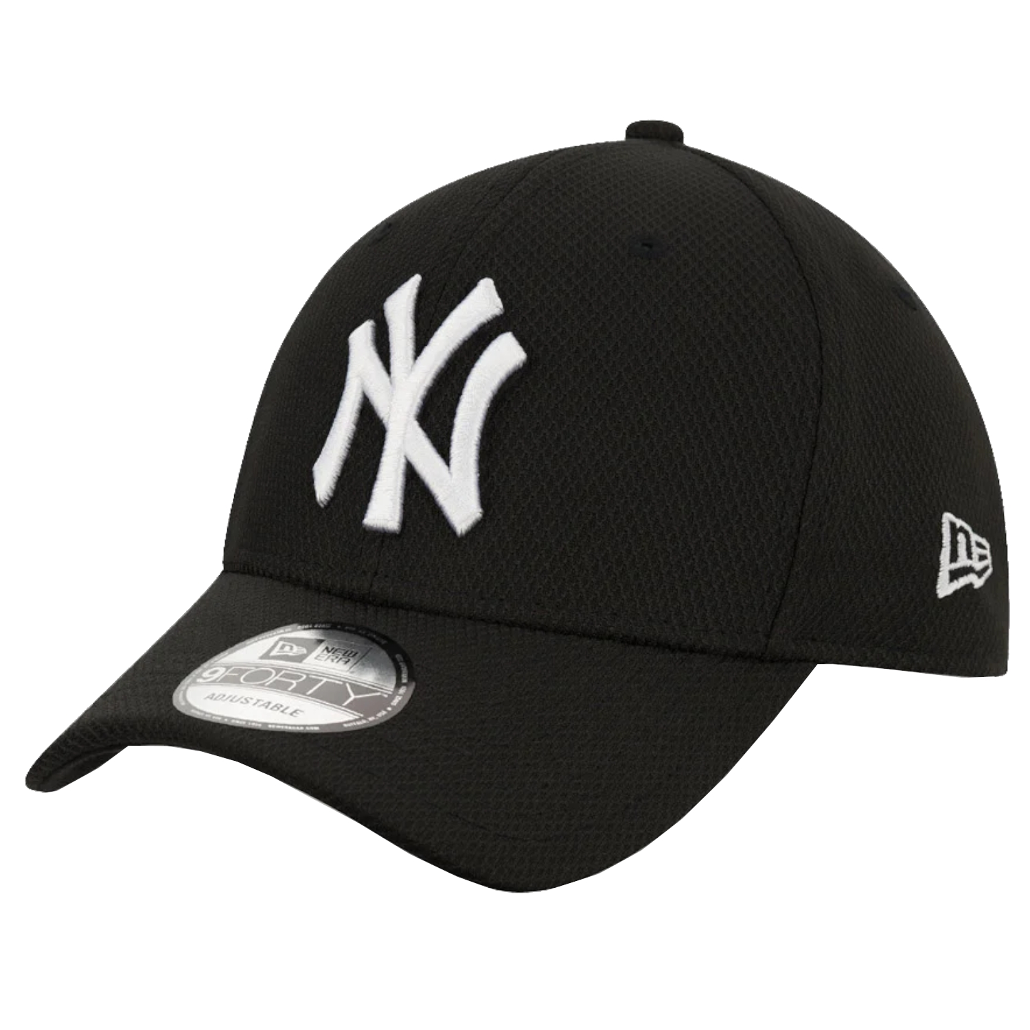 Бейсболка NEW ERA New Era 9FORTY Diamond New York Yankees MLB, черный