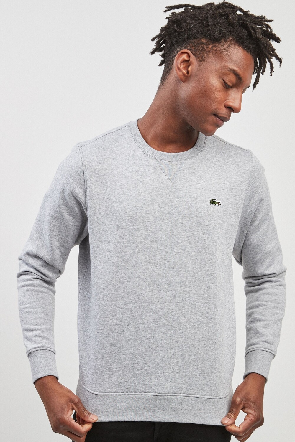 

Спортивная толстовка Lacoste, серебряный, Серый