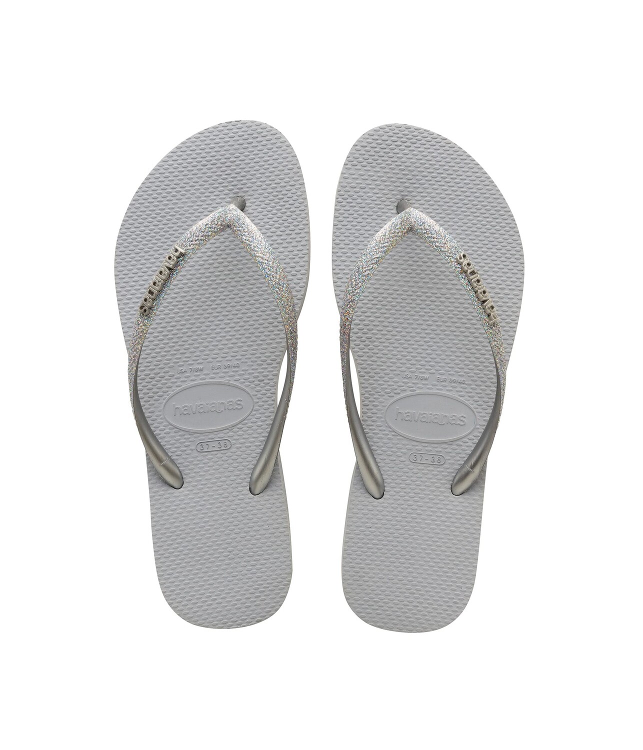 

Шлепанцы Havaianas Kids, Slim Glitter