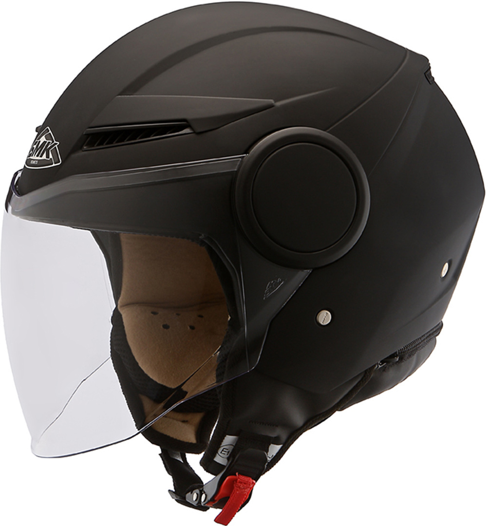 SMK Helmets Streem Solid Motorcycle Helmet Мотоциклетный шлем, черный