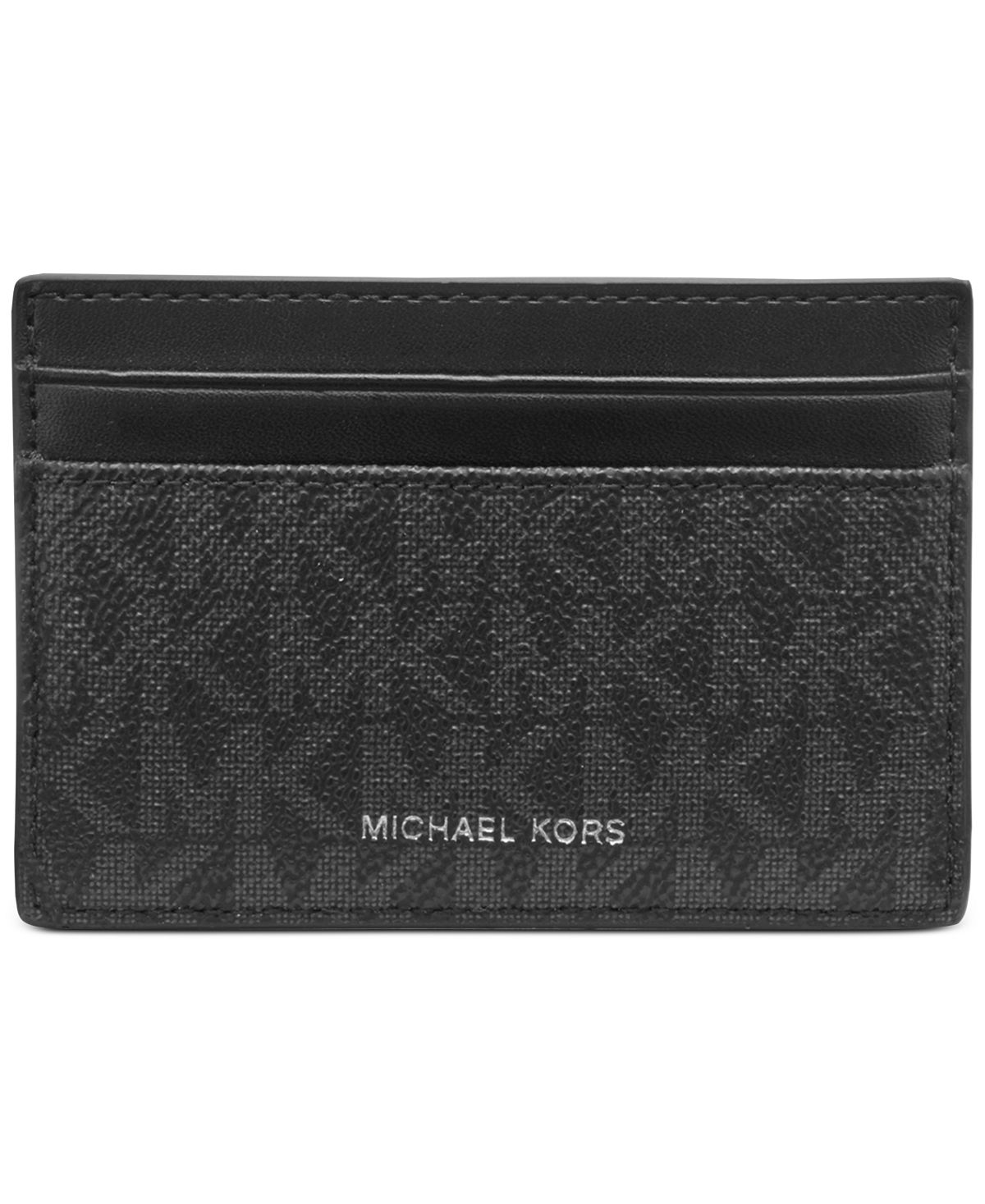 Мужской футляр для карт mason signature Michael Kors, черный - фото