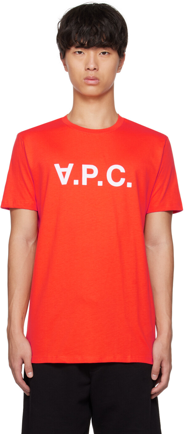 

Красная футболка VPC A.P.C., Красный
