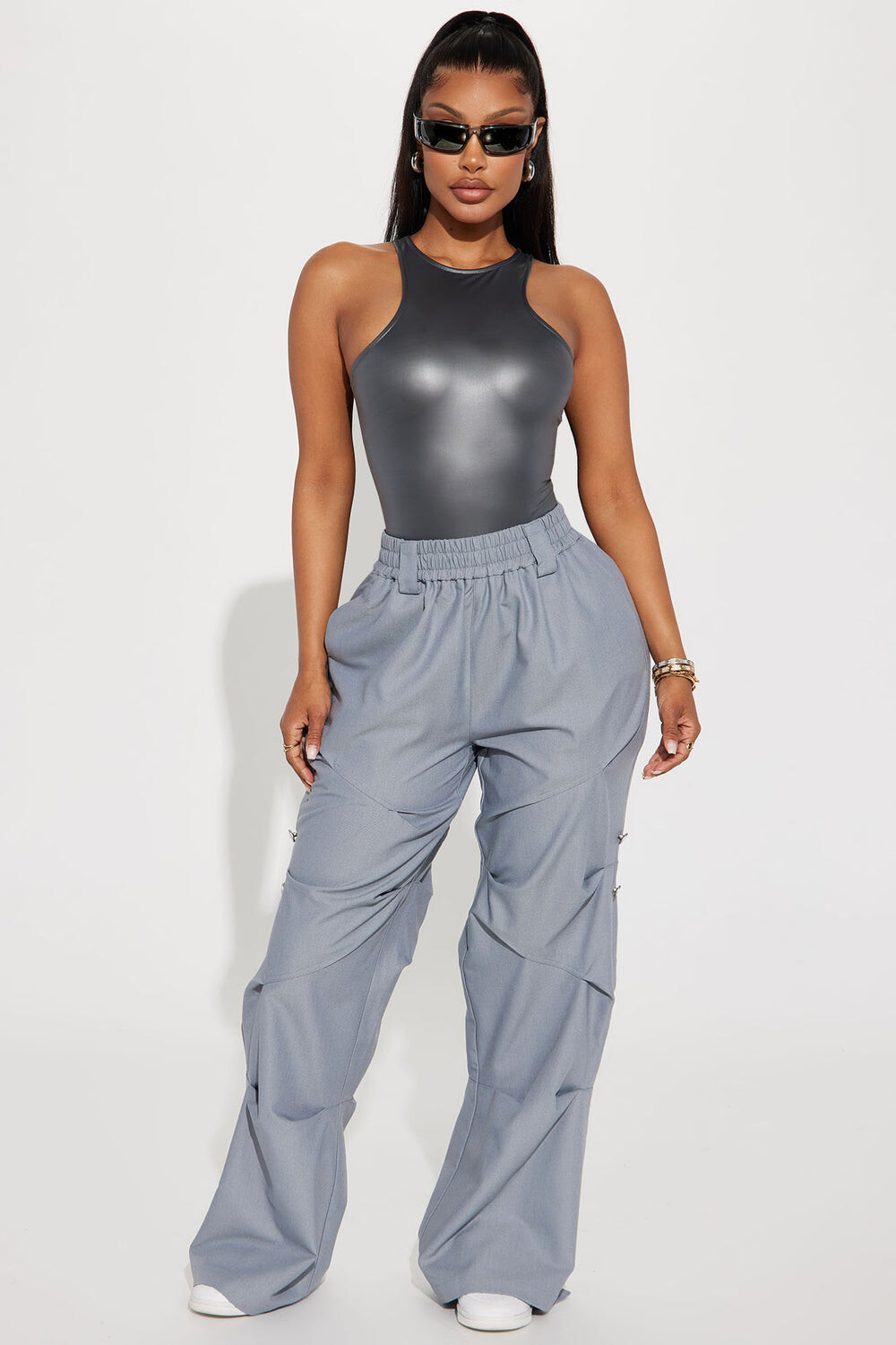 

Брюки Fashion Nova P2538CQ, серый