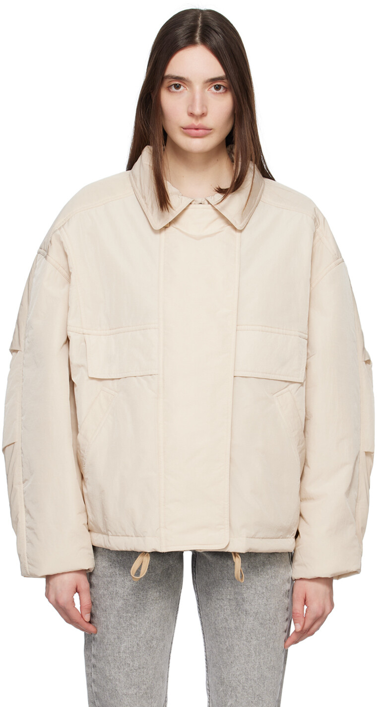 

Бежевая куртка Camillio Isabel Marant Etoile, Бежевый