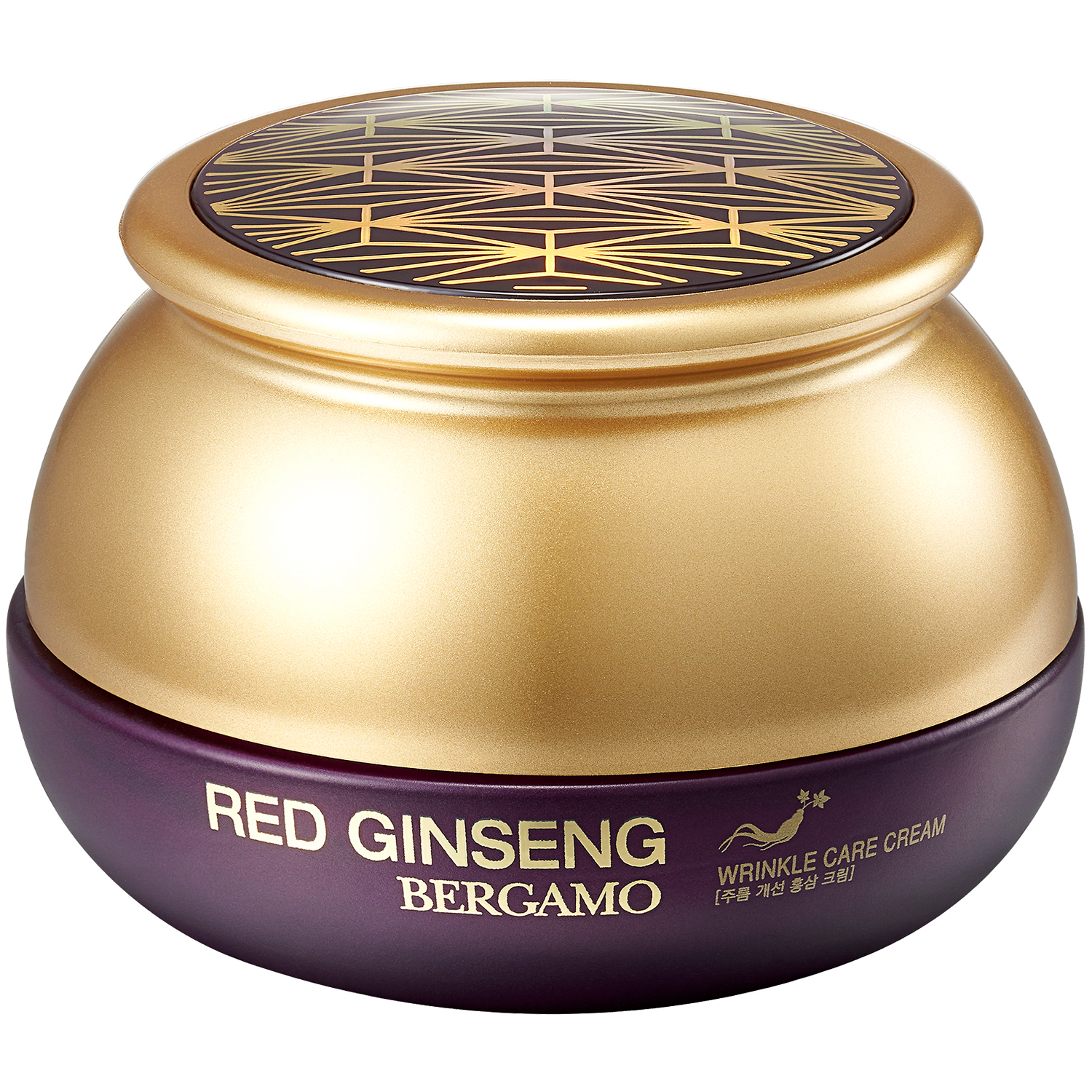 Bergamo Red Ginseng крем для лица против морщин с красным женьшенем, 50 г цена и фото