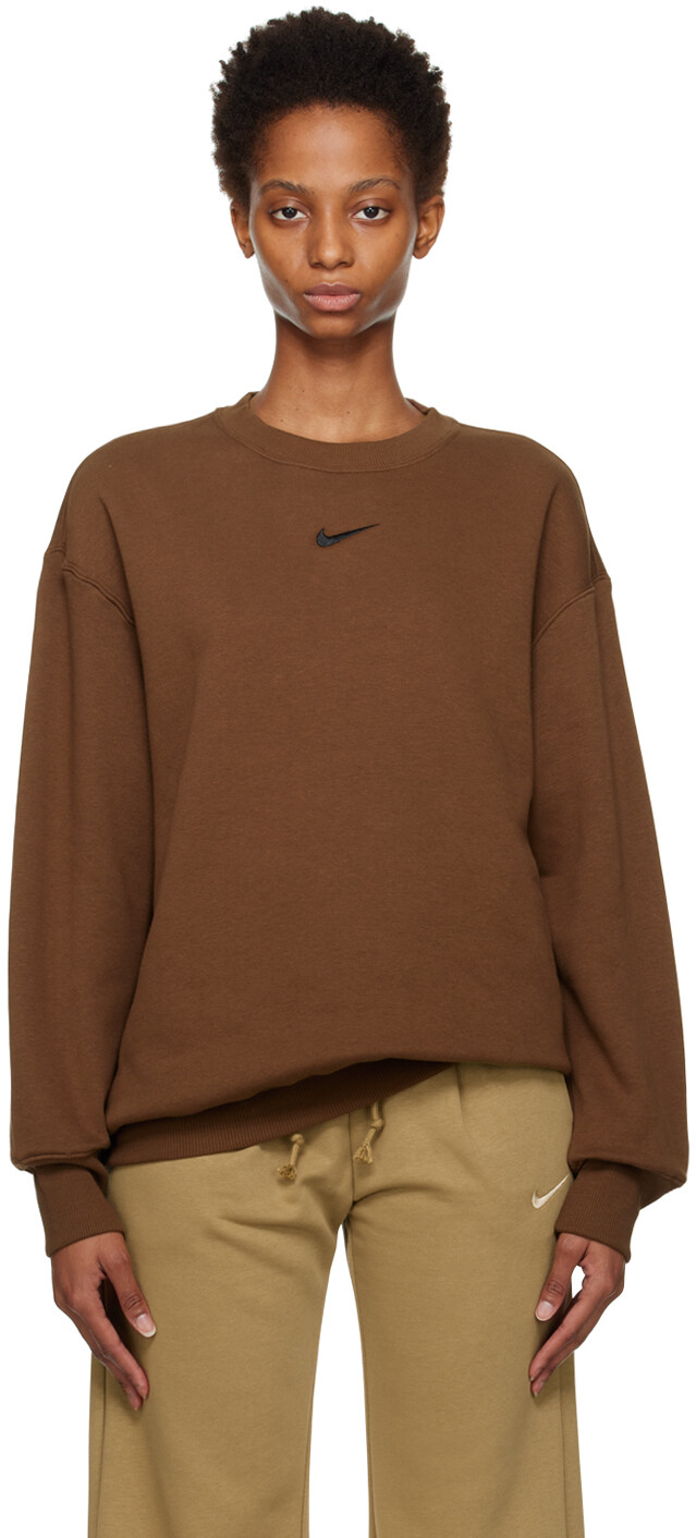 

Коричневый свитшот Sportswear Phoenix Nike