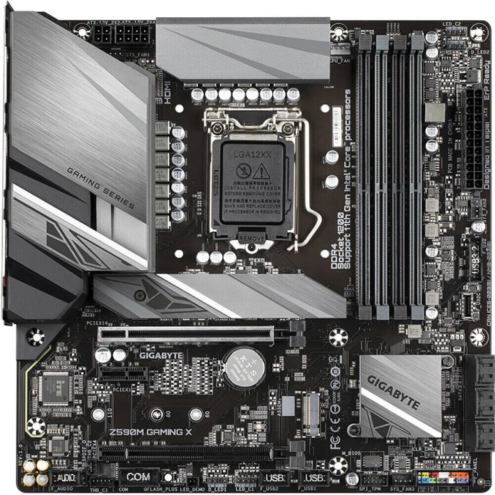 

Материнская плата Gigabyte Z590M GAMING X