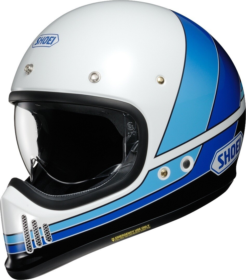 

Shoei EX-Zero Equation TC-2 Шлем, белый/синий