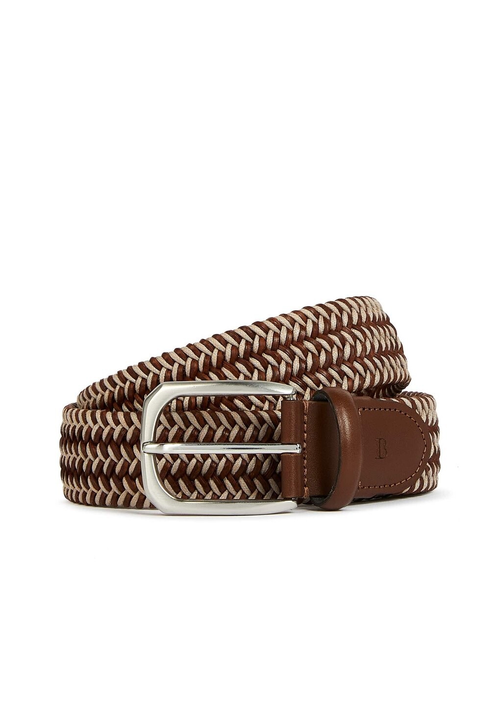 

Плетеный ремень Boggi Milano, цвет brown
