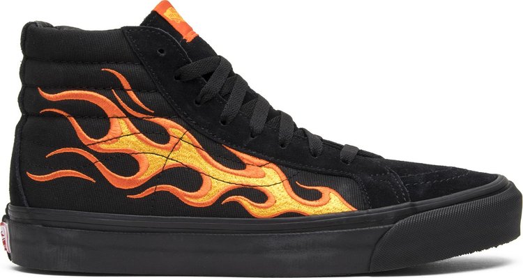 

Кеды Vans WTAPS x Sk8 Hi LX Flame, оранжевый