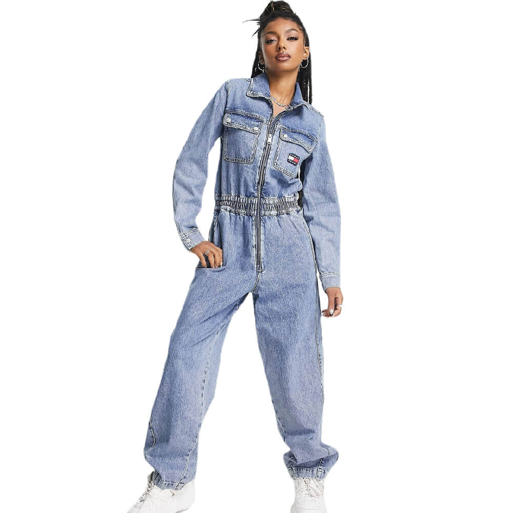 

Комбинезон Tommy Jeans Denim, синий