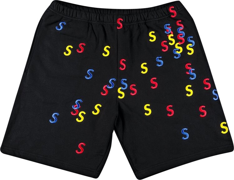 

Спортивные шорты Supreme Embroidered S Sweatshort 'Black', черный