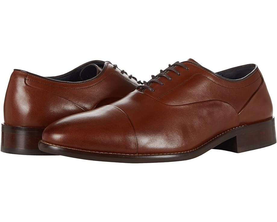

Оксфорды Johnston & Murphy Stockton Bal Cap Toe, оранжевый