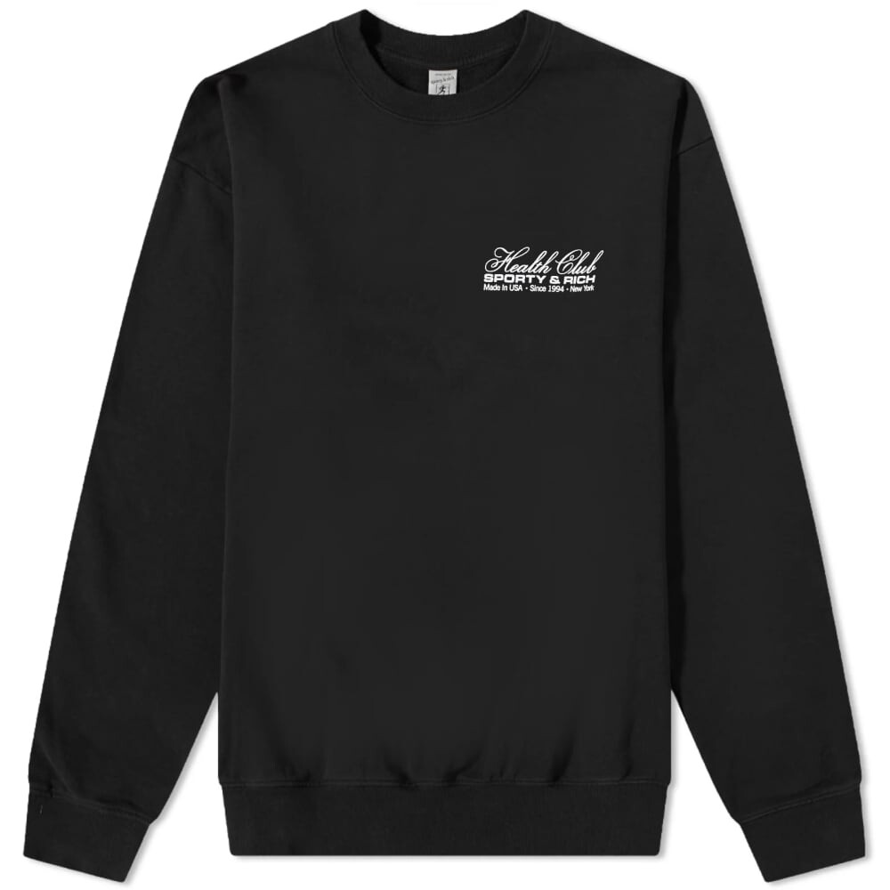 

Толстовка Sporty & Rich Made in USA Crew Sweat, Черный