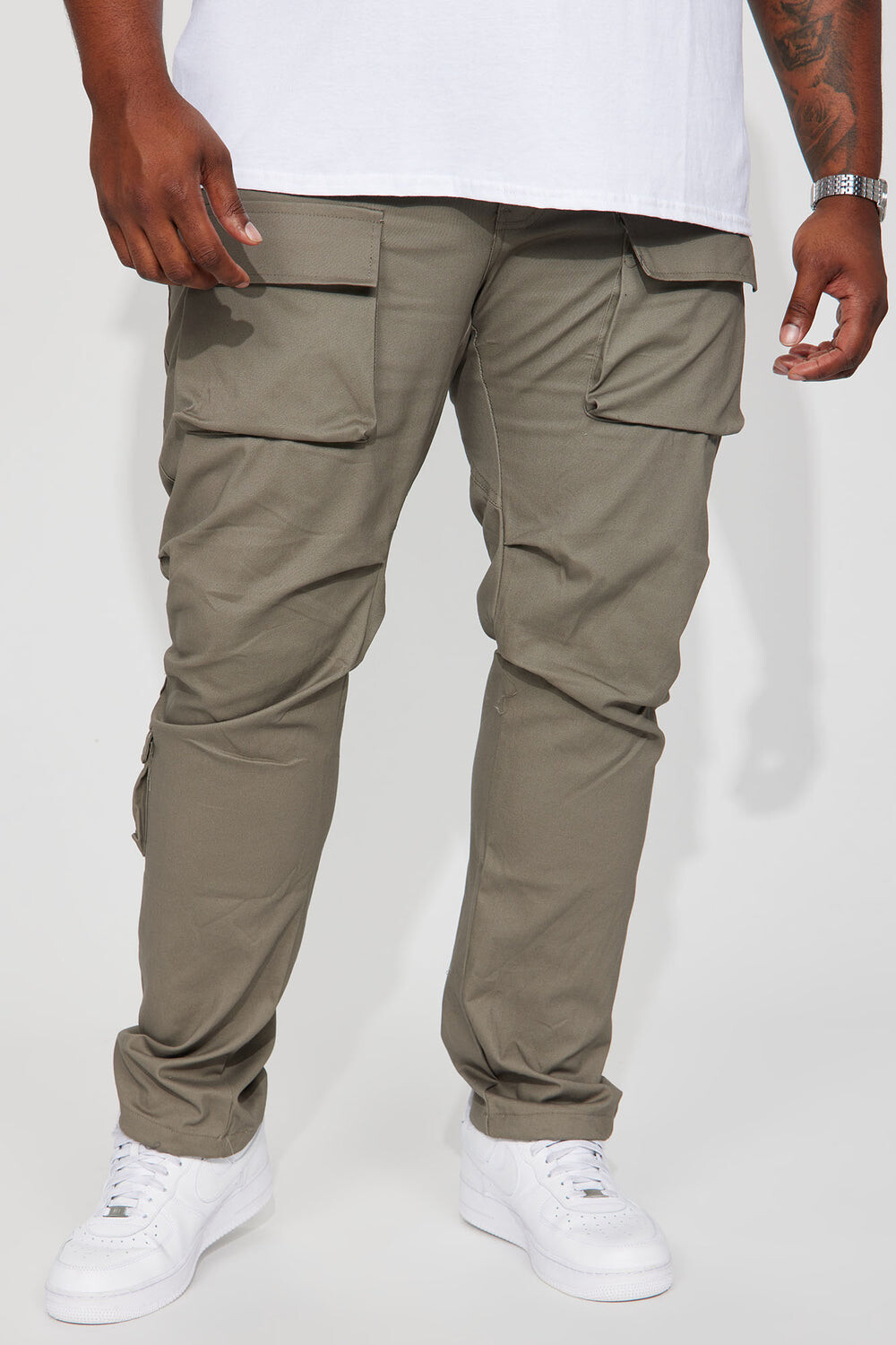 

Брюки карго Fashion Nova HD22B307T, серый