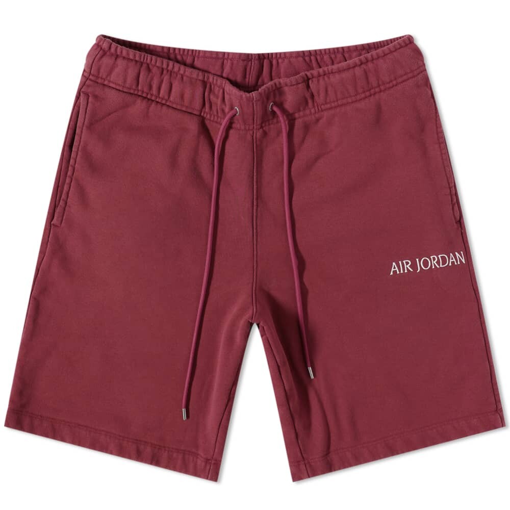 

Шорты Air Jordan Wordmark Fleece, бордовый