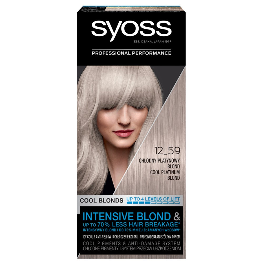 Syoss Осветлитель для волос Cool Blonds 12_59 Cool Platinum Blonde