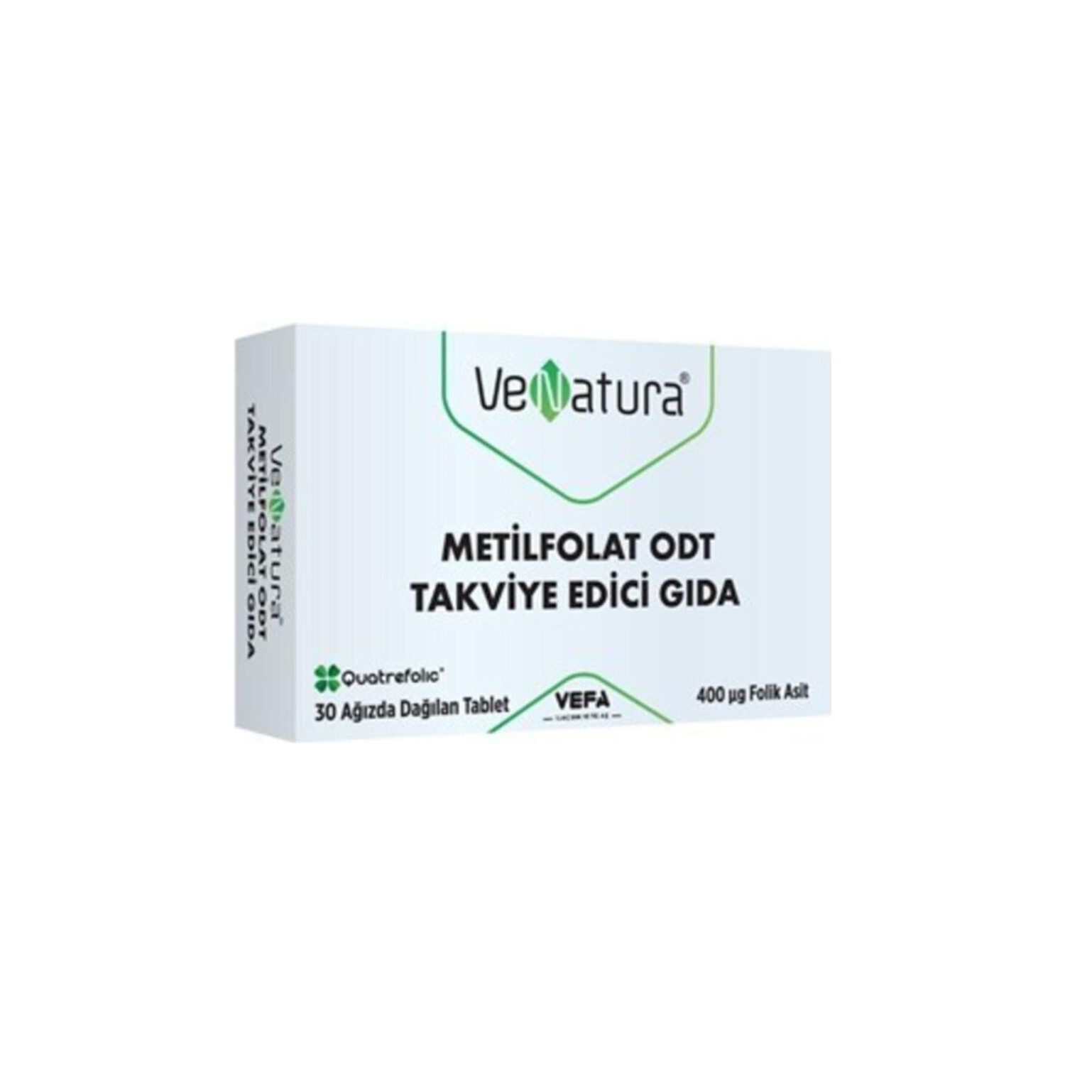 

Метилфолат Venatura, 30 таблеток
