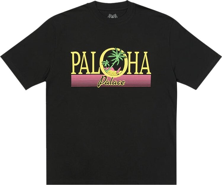 

Футболка Palace Paloha T-Shirt 'Black', черный