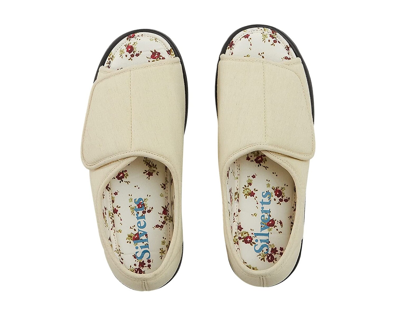 

Слипперы 15180 Extra Wide Adjustable Closure Open Toes for Indoor/Outdoor Silverts, уиллоу