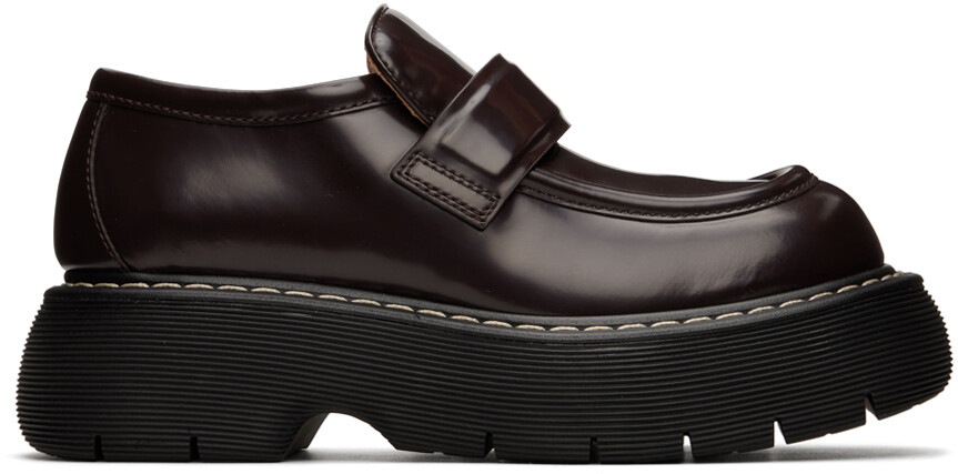 

Темно-красные лоферы Swell Bottega Veneta