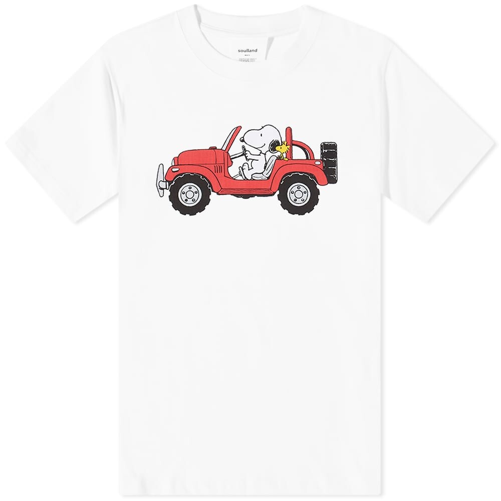 

Футболка Soulland x Peanuts Snoopy Plane Tee - END. Exclusive