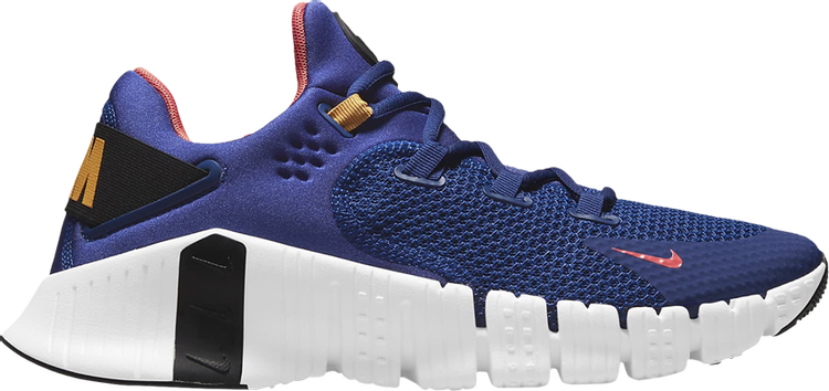 Кроссовки Nike Free Metcon 4 'Deep Royal Blue Magic Ember', синий - фото