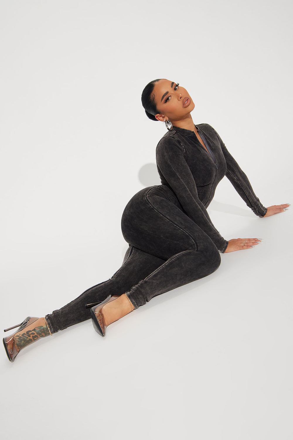 

Комбинезон Fashion Nova EJ2555N, угольный