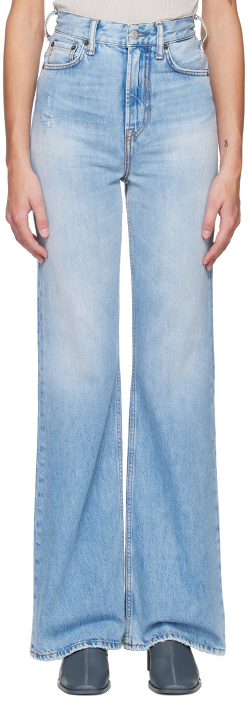 

Синие джинсы прямого кроя 1990 года Acne Studios