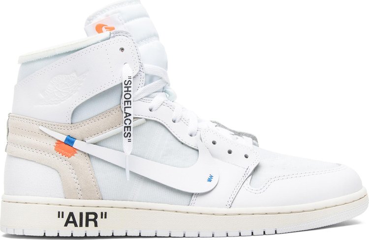 Off White x Air Jordan 1 Retro High OG White 2018 CDEK.Shopping